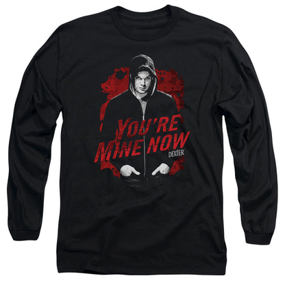 Dexter Dark Passenger Mens Long Sleeve Shirt Black Officially Licensed