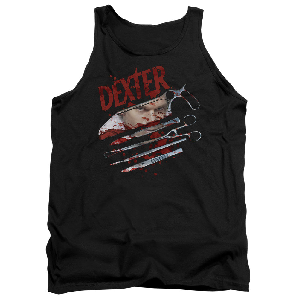 Dexter Blood Never Lies 2 Mens Tank Top Shirt Black