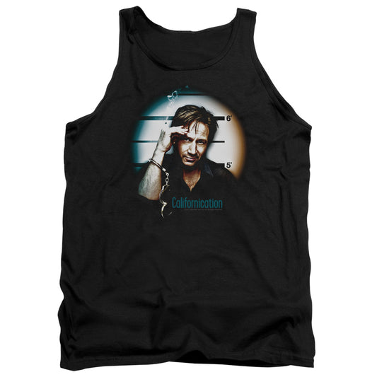 Californication In Handcuffs Mens Tank Top Shirt Black