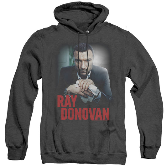 Ray Donovan Clean Hands Heather Mens Hoodie Black Officially Licensed