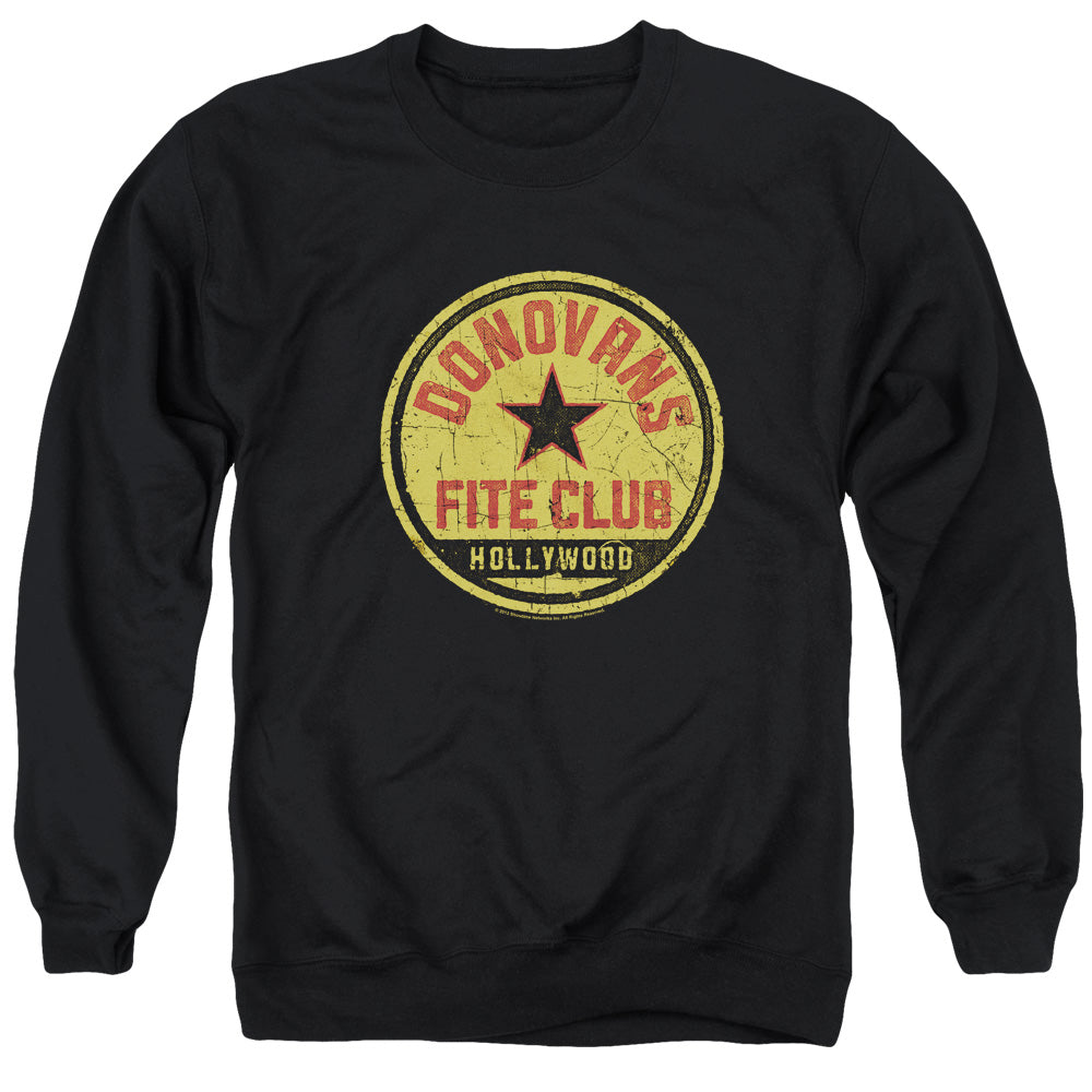 Ray Donovan Fite Club Mens Crewneck Sweatshirt Black Officially Licensed