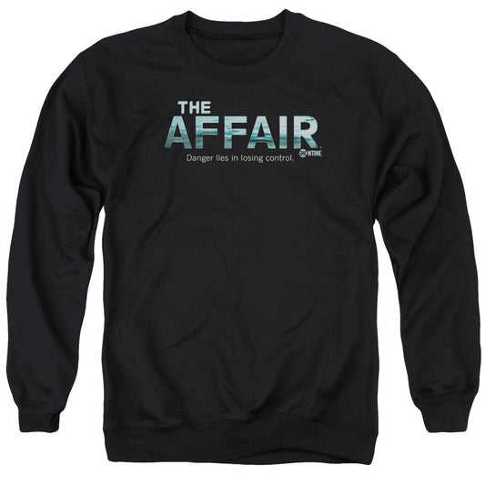 Affair Ocean Logo Mens Crewneck Sweatshirt Black