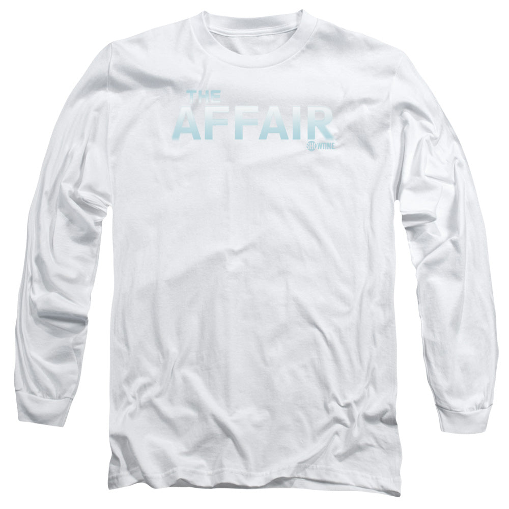 Affair Logo Mens Long Sleeve Shirt White