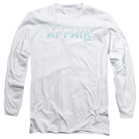 Affair Logo Mens Long Sleeve Shirt White