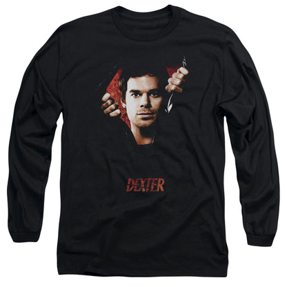 Dexter Body Bad Mens Long Sleeve Shirt Black Officially Licensed