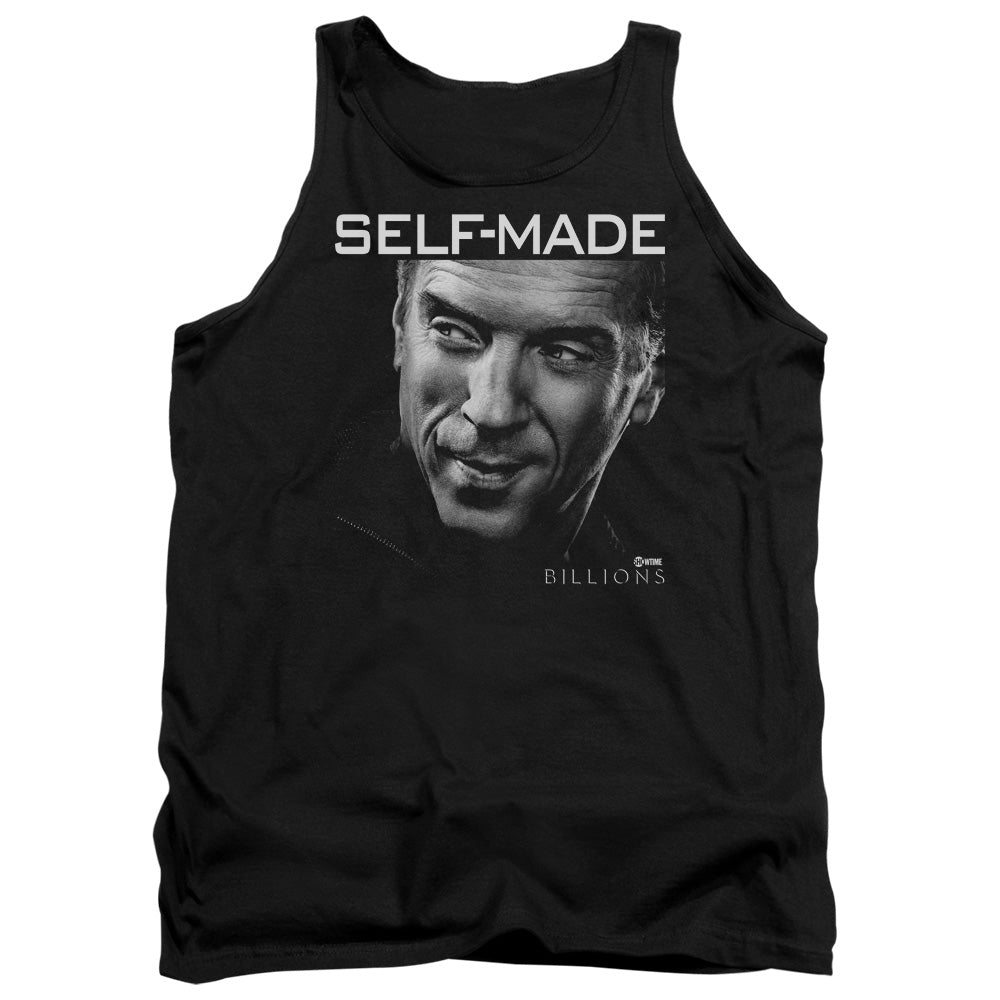 Billions Self Made Mens Tank Top Shirt Black