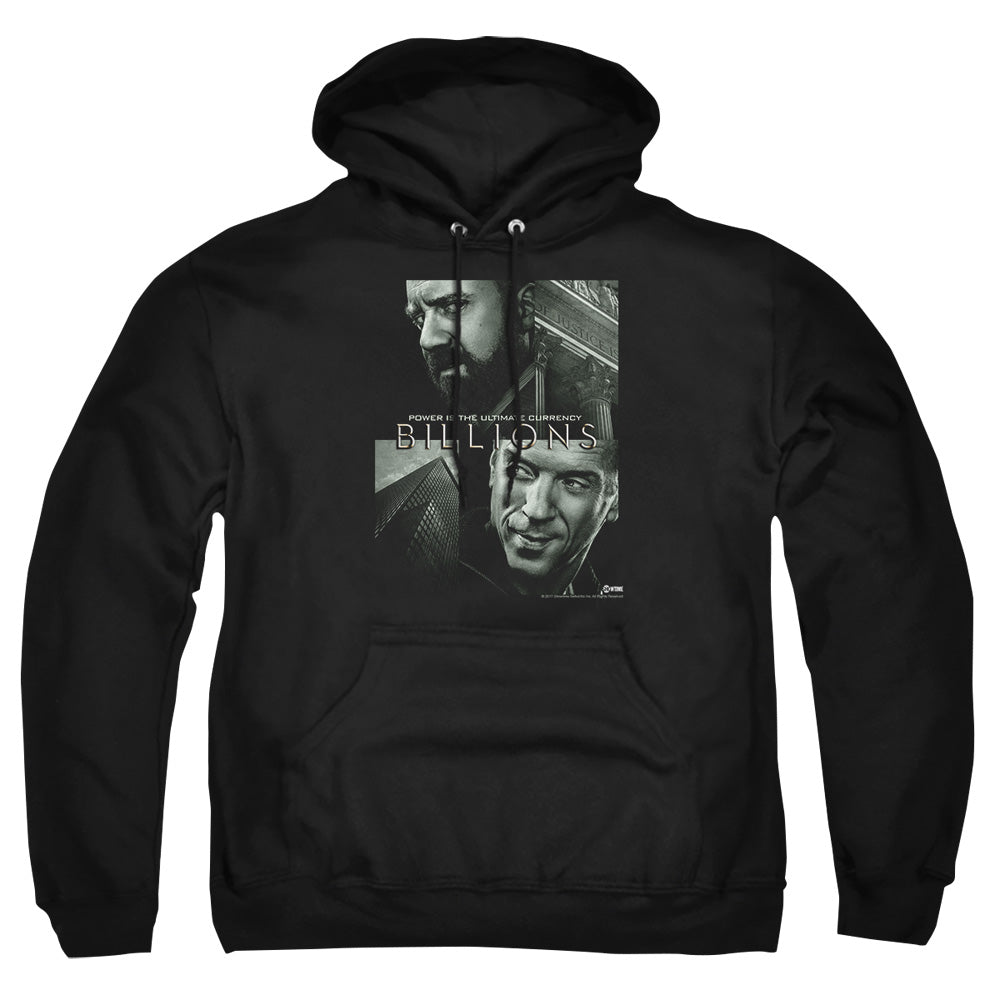 Billions Currency Poster Mens Hoodie Black Officially Licensed