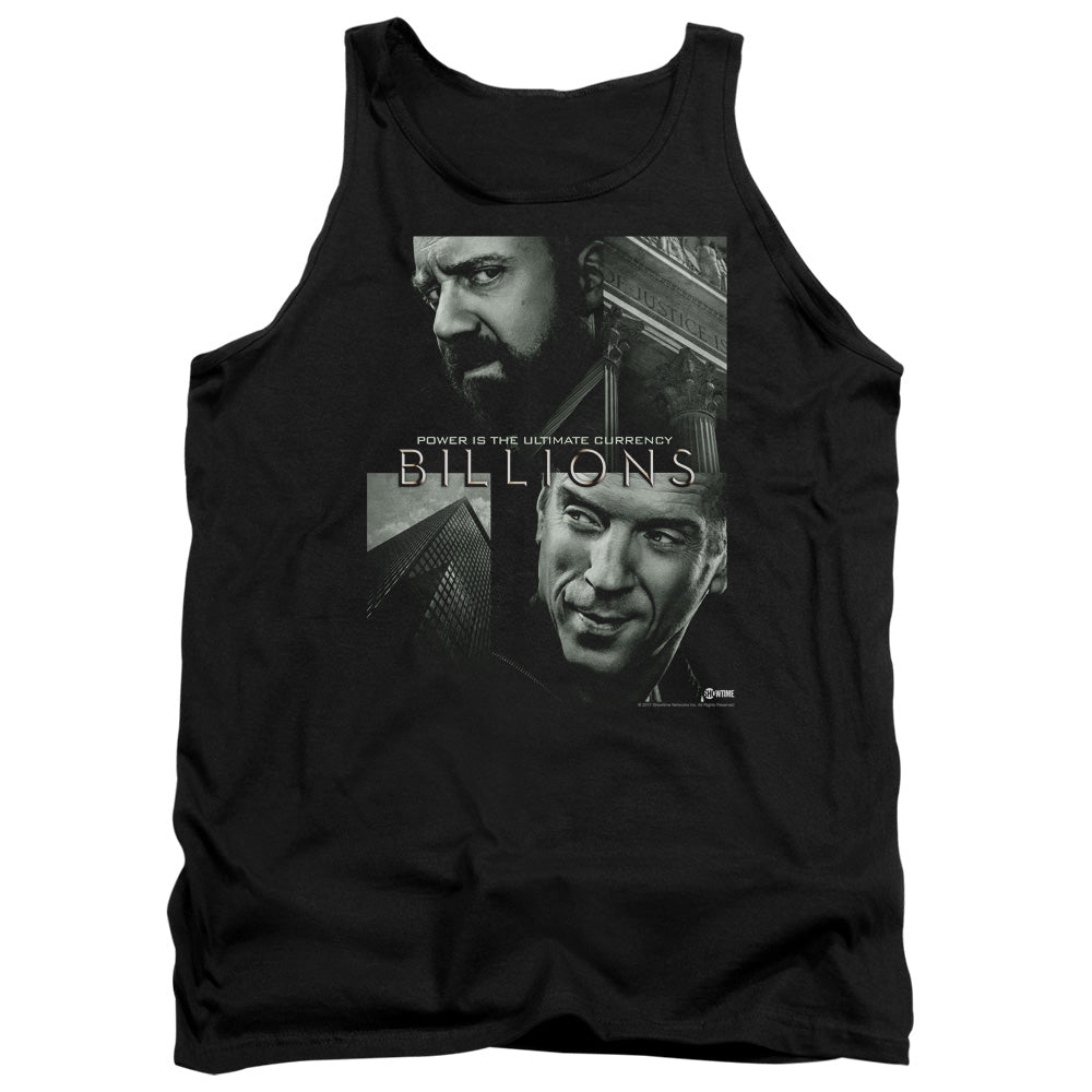 Billions Currency Poster Mens Tank Top Shirt Black