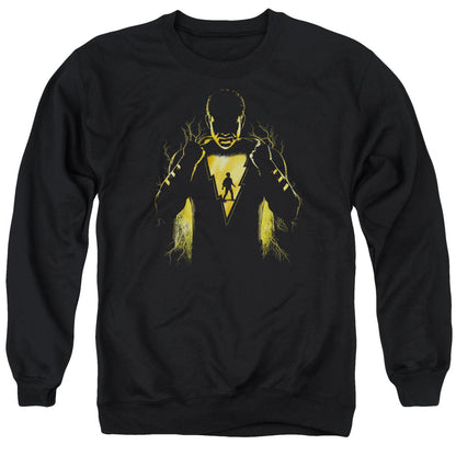 Shazam Movie Whats Inside Mens Crewneck Sweatshirt Black