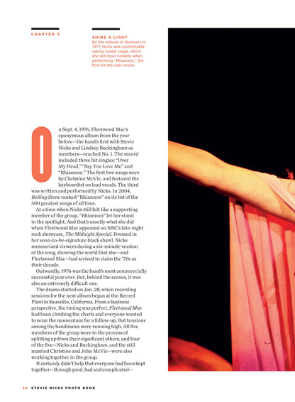 Stevie Nicks - Celebrating The Legendary Goddess of Rock Photo Book