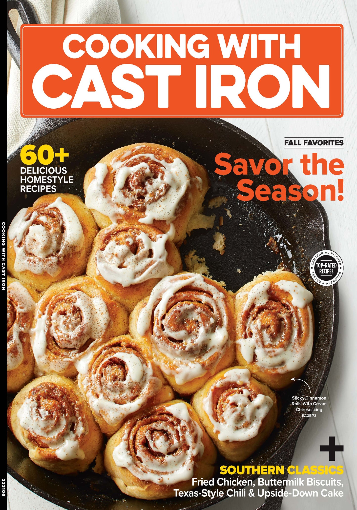 Cooking with Cast Iron - Savor the Season, 60+ Delicious Homestyle Recipes