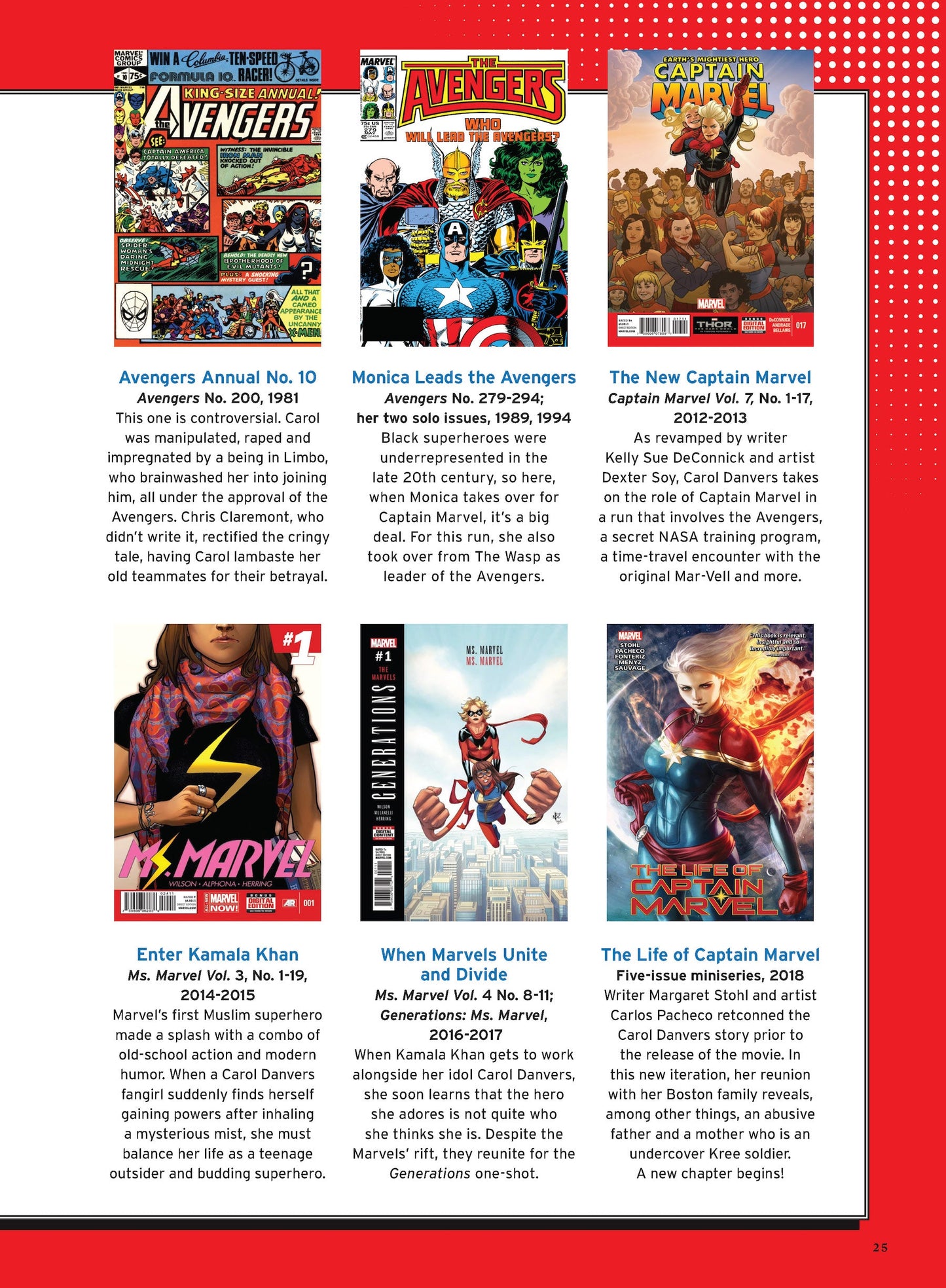 Marvels - Unofficial Guide: MCU, New Movies, Behind-the-Scenes, Carol Danvers, Captain & Ms. Marvel Origins, Hollywood, Storylines, Thanos, DeConnick Revamp, Kamala Khan, Heroes & Villains!