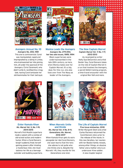 Marvels - Unofficial Guide: MCU, New Movies, Behind-the-Scenes, Carol Danvers, Captain & Ms. Marvel Origins, Hollywood, Storylines, Thanos, DeConnick Revamp, Kamala Khan, Heroes & Villains!