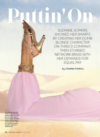 Suzanne Somers - Sexy, Silly, Savvy & A Survivor: Three’s Company, Chrissy Snow, The Ditz, Demand For Equal Pay, Step By Step, ThighMaster, Fitness, Diet, Divorce, Alan Hamel, Cancer Advocate & Photos