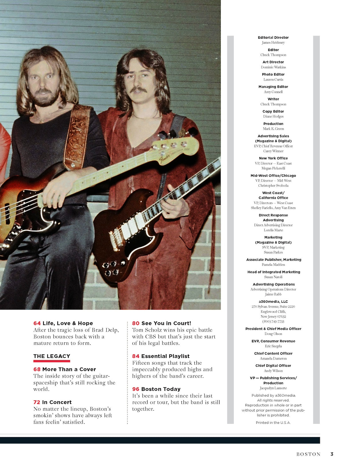 Boston - Fan Guide: Untold Story, Every Album Reviewed, 100+ Rare Photos, Founder Tom Scholz, Basement Tapes, Brad Delp, Barry Goudreau, Fran Sheehan, Sib Hashian, Comeback, Death, Court Battle & More