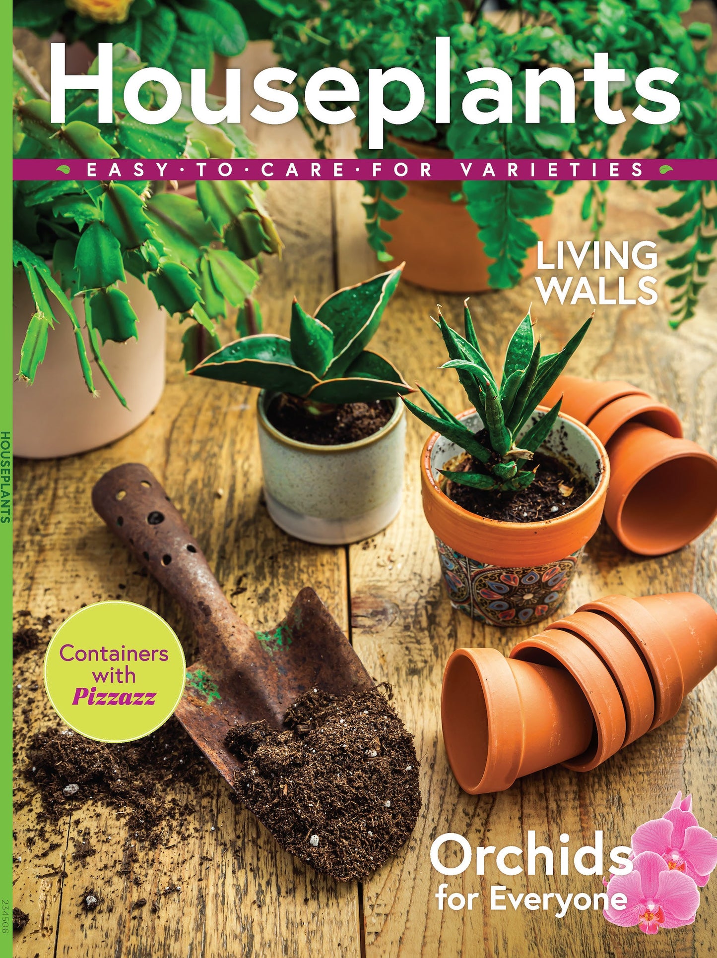 Houseplants - Easy To Care For Varieties: Gardening Guide, Plant Care, Fertilizer, Tools, Pots, Advice On Succulents, Fig Trees, Monstera Plant, Orchids, Grow Citrus Indoors, Greenhouse & Living Walls