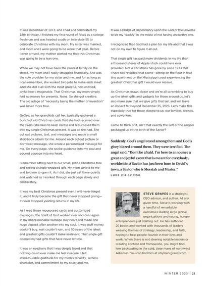 Dayspring - Everyday Faith 2023 Winter Edition: Find Joy In Advent, Christmas, New Year, Holiday Gift Guide, Presents, Faith Journal, Prayer, God's Word, Scripture, Bible Verses, Quotes & Resources!