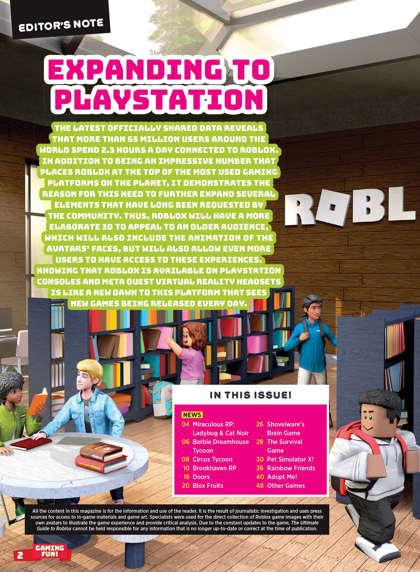 Roblox - Ultimate Guide: 50+ Pages Of Tips, Tricks & Secrets, Expert Hints, Posters, News, Playstation, Meta Quest, Virtual Reality Gaming, Barbie Dreamhouse Tycoon, Miraculous RP: Ladybug & Cat Noir!