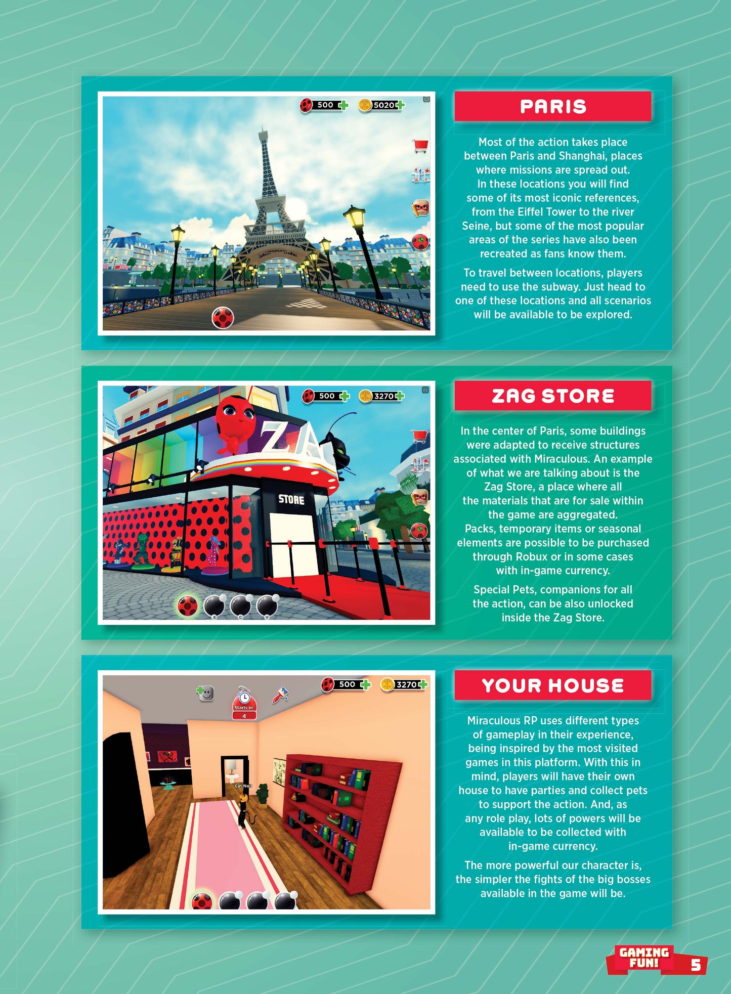 Roblox - Ultimate Guide: 50+ Pages Of Tips, Tricks & Secrets, Expert Hints, Posters, News, Playstation, Meta Quest, Virtual Reality Gaming, Barbie Dreamhouse Tycoon, Miraculous RP: Ladybug & Cat Noir!