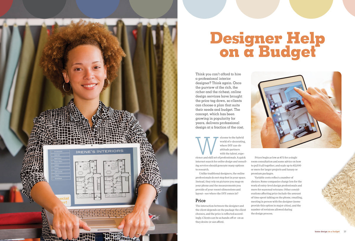 Home Design On A Budget - Tips & Tricks, Interior Design, Designer Help At Affordable Price, Create A Budget, Apps, Vision Board, Inexpensive Kitchen Upgrades, Smart Investments, Decorate & Reorganize