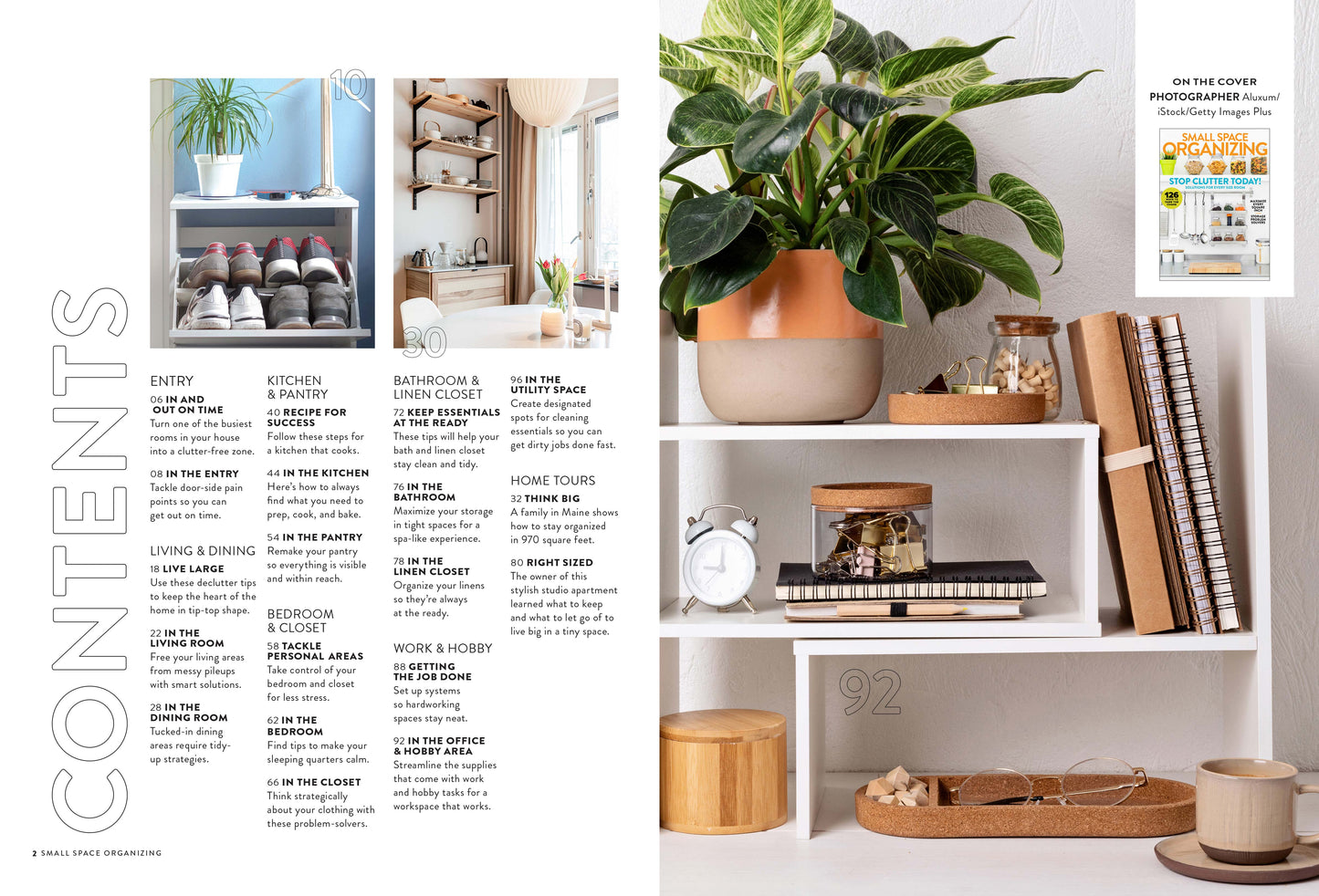 Small Space Organizing - Stop Clutter Today: 126 Solutions For Every Room, Storage Problem Solvers, Maximize Living & Dining Room, Stres-Free Closets, Bedrooms, Bathrooms, Kitchen, Pantry & Home Tour!