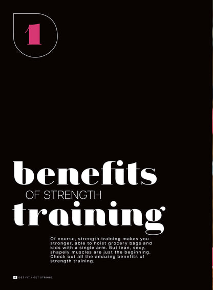 Get Fit, Get Strong - Woman's Guide To Muscles: Beginner Friendly At-Home Or Gym Strength Training Plan, Equipment Guide, Bone Health, Gym Anxiety, Bodyweight Workout, Diet & Protein, Benefits & Sleep