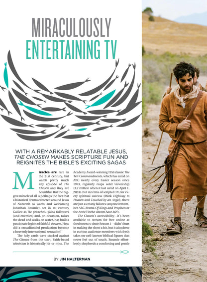 The Chosen - TV Guide: 4 Seasons, Episode Recaps, Faith-Based TV, Bible Sagas, Scripture, Jesus, Jonathan Roumie, Mary Magdalene, Elizabeth Tabish, Disciples, Paras Patel, Noah James & Shahar Isaac!