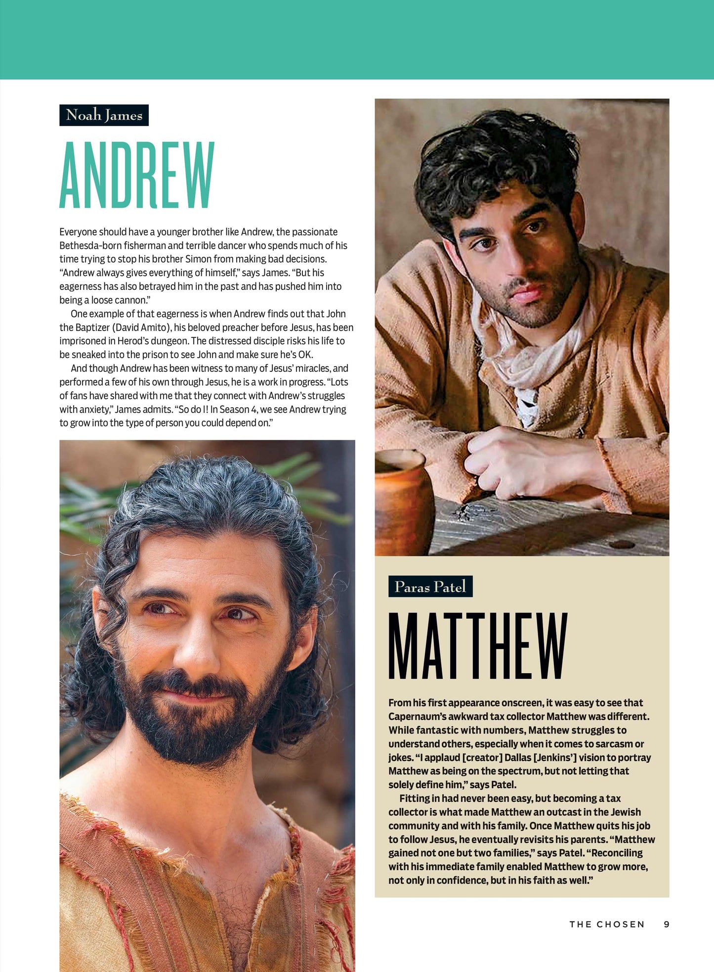 The Chosen - TV Guide: 4 Seasons, Episode Recaps, Faith-Based TV, Bible Sagas, Scripture, Jesus, Jonathan Roumie, Mary Magdalene, Elizabeth Tabish, Disciples, Paras Patel, Noah James & Shahar Isaac!