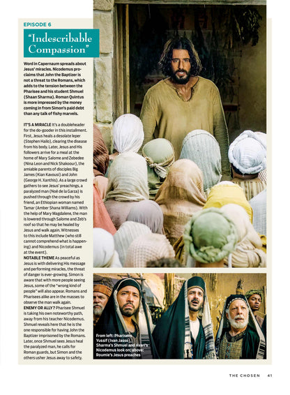 The Chosen - TV Guide: 4 Seasons, Episode Recaps, Faith-Based TV, Bible Sagas, Scripture, Jesus, Jonathan Roumie, Mary Magdalene, Elizabeth Tabish, Disciples, Paras Patel, Noah James & Shahar Isaac!