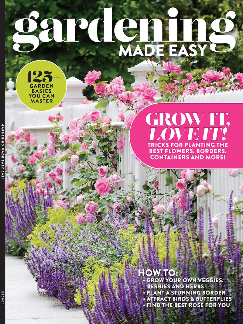 Gardening Made Easy - 125+ Garden Basics, Tips For Planting Flowers, Grow Veggies, Bulbs, Herbs, Trees, Borders, Soil, Containers, Lawn Maintenance, Tools, Watering, Design, Pollinators & Rose Guide!