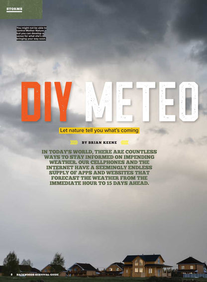 Backwoods Survival Guide - Living Off The Land No. 27: 200+ Essential Tips, Making Bandages, Medicinal Plants, Fish Trapping, Outdoor Cooking, Weather Predictions, Protecting Pets, Knife & Gear Review