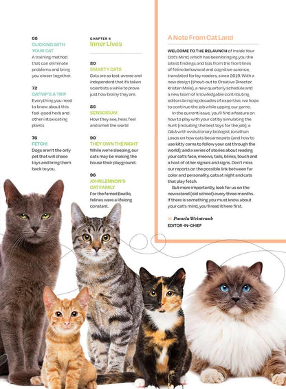 Inside Your Cat's Mind - Reading Cat's Face, Decoding Tails, Whiskers, Blinks, Meow Meaning, How To Play, Sleeping, Catnip, Training, Intelligence Test, Senses & Is Fur Color Linked To Personality?