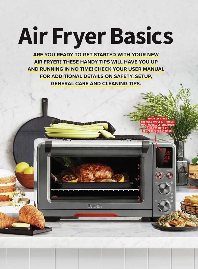 Air Fryer Recipes - 100+ Dishes, Meals In Minutes, Air Fryer Basics, Cleaning Tips, Quick Breakfasts, Appetizers, Family-Friendly Dinners, Tasty Sides, Desserts, Cinnamon Rolls, Burgers, Pizza & More!