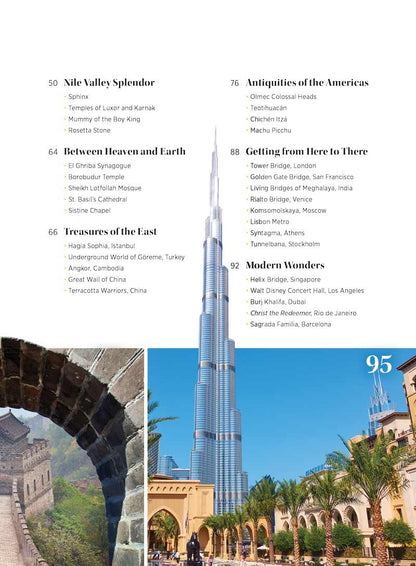 Wonders Of The Ancient & Modern World - Statues, Buildings, Monuments, Castles, Mummies, Ancient Stones, Pyramids, Sphinx, Machu Picchu, Sistine Chapel, Palace At Versailles, Pompeii, Amer Fort & More