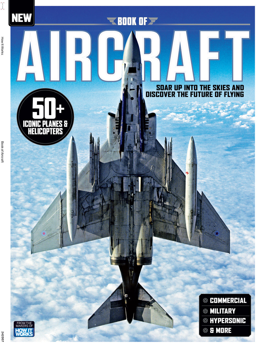 Book Of Aircraft - 50+ Iconic Planes & Helicopters, Military Aircrafts, F-35, Lancaster Bomber, Attack Helicopters, Sea Vixen, Commercial Aircrafts, Boeing 787, Jets, Drones, Hypersonic Flight & More!
