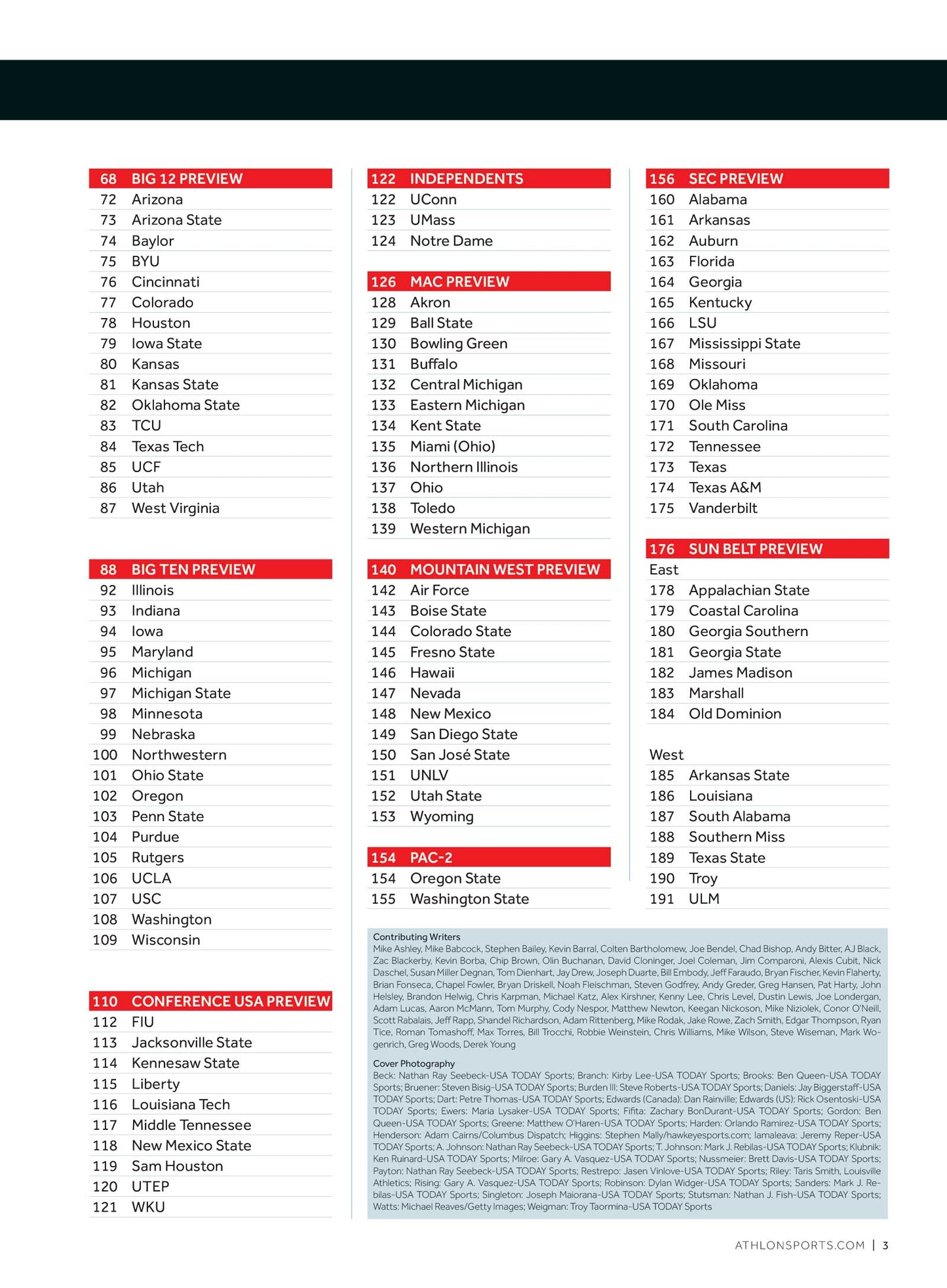 College Football Preview - Athlon Sports 2024: 134 FBS Teams Previews, Life After Saban, Top 25 Playoff Predictions, CFP Expansion, Realignment, NIL/Portal Strategy, Key Storylines, Unit Rankings & More!