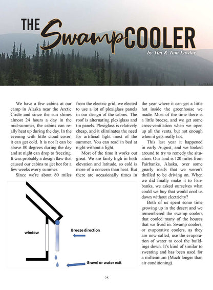 Backwoodsman - Summer 2024: Fishing Tiny Streams, Fixed Blades, The Moonshiners Telegraph, Navigating The Wilderness Without GPS, Outdoor Cooking, Shelter, Bear Facts, Fly Tying, Reviews & More!