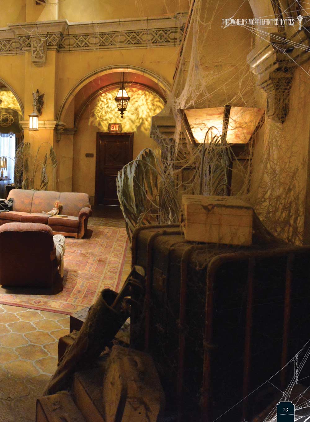 Cursed & Creepy Destinations - Traveler's Guide: 100+ Haunted Places, Spooky Tourism, Forsaken Relics, Black Magic, Ghosts, UFOs, Abandoned Asylums, Forests, Museums, Castles, Cemeteries & More!