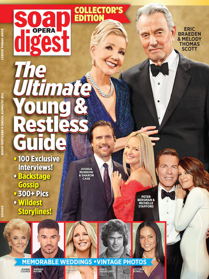 Soap Opera Digest - Young & Restless Guide: 100 Exclusive Interviews, Backstage Gossip, Wildest Storylines, Memorable Weddings, Vintage Photos, Eric Braeden, Melody Thomas Scott, Genoa City & Pics!
