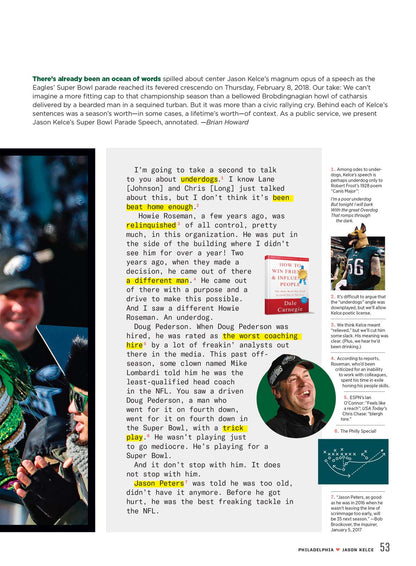 Jason Kelce - 125+ Photos, Underdog To Super Bowl LII Champ, NFL Stats, Philadelphia Eagles, Parade Speech, Family, New Heights Podcast With Travis Kelce, Retirement & ESPN’s Monday Night Countdown!