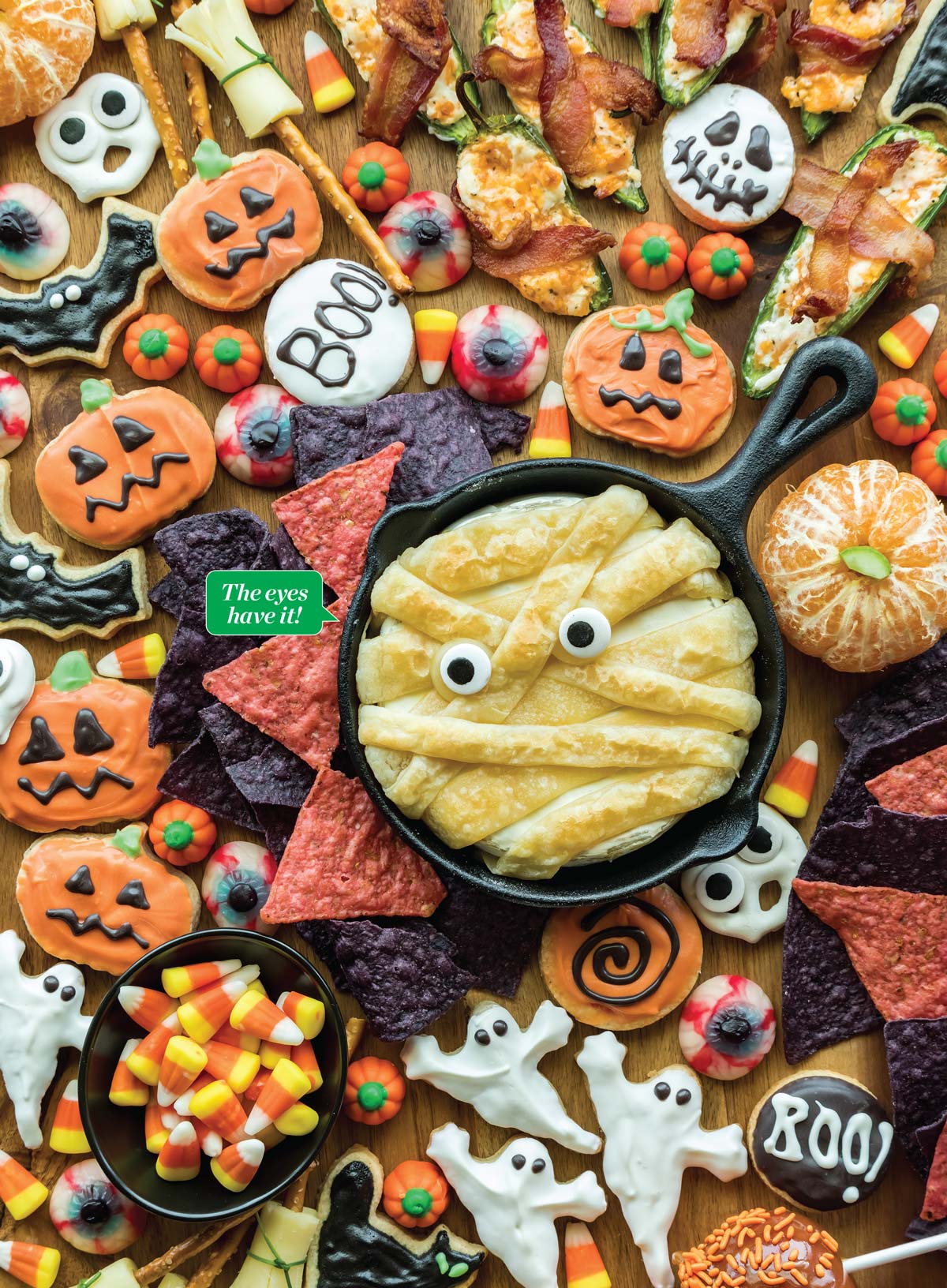 Halloween Treats - Celebrate With Woman's World: 93 Festive Treats, Easy-To-Follow Recipes, Wicked Witch Candy Apples, Frankenstein Fruit Roll-Ups, Mummified Baked Brie & Thanksgiving Bonus Recipes!