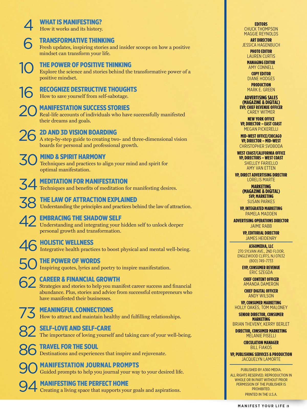 Manifest Your Life - 100s Of Expert Tips, Meet Your Best You, Transform Your Career, Rewire Your Social Network, Why Dreamers Are Winners, Turning Mindfulness Into Action, Vision Boards & Self-Love!