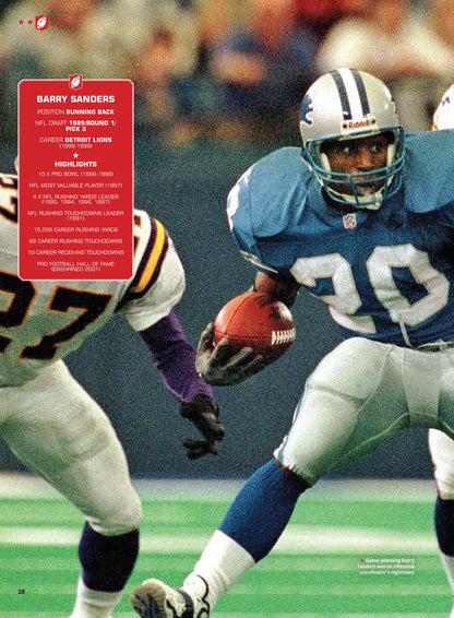Legends Of The NFL - 20+ NFL Icons, Extraordinary Games, Early Trailblazers To Modern Day, Jim Brown, Barry Sanders, Joe Montana, Tom Brady, Peyton Manning, Legend Profiles, Super Bowls & More!