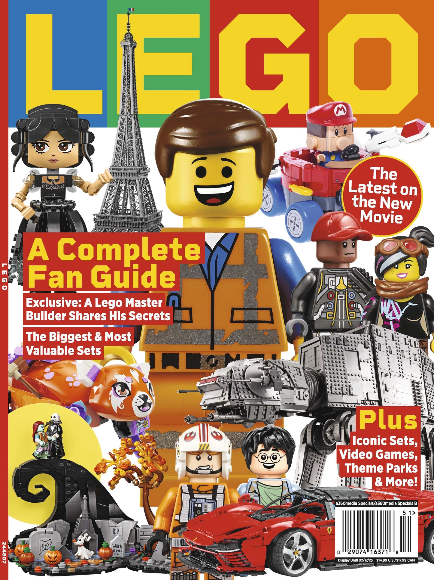 Lego - Complete Fan Guide: Exclusive Lego Master Builder Shares His Secrets, The Latest On The New Movie, Biggest & Most Valuable Sets, Video Games, Theme Parks, Iconic Sets, Facts, Quiz & More!