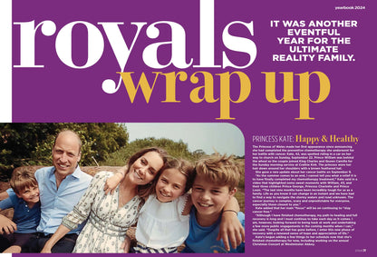 In Touch - 2024 Yearbook: Royal Updates, Bad Breakups, Weddings & Babies, Shocking Scandals, Confessions, 10 Biggest Fashion Fails, Jennifer Lopez & Ben Affleck, Kate Middleton, Taylor Swift & More!
