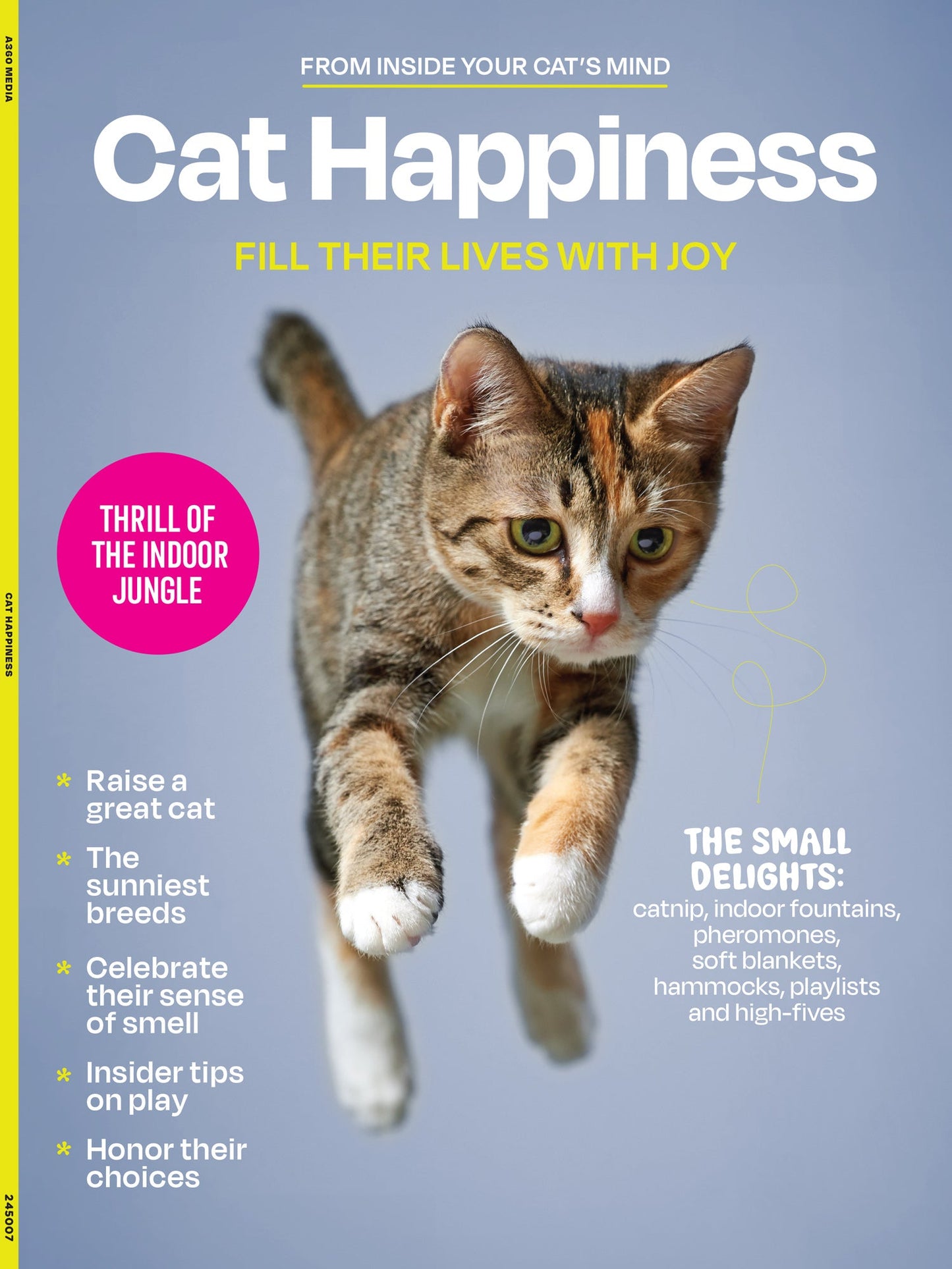 Inside Your Cats Mind - Cat Happiness: Raise A Great Cat, The Sunniest Breeds, Celebrate Their Sense Of Smell, Insider Tips On Play, Honor Their Choices, Thrill Of The Indoor Jungle, Catnip & More!