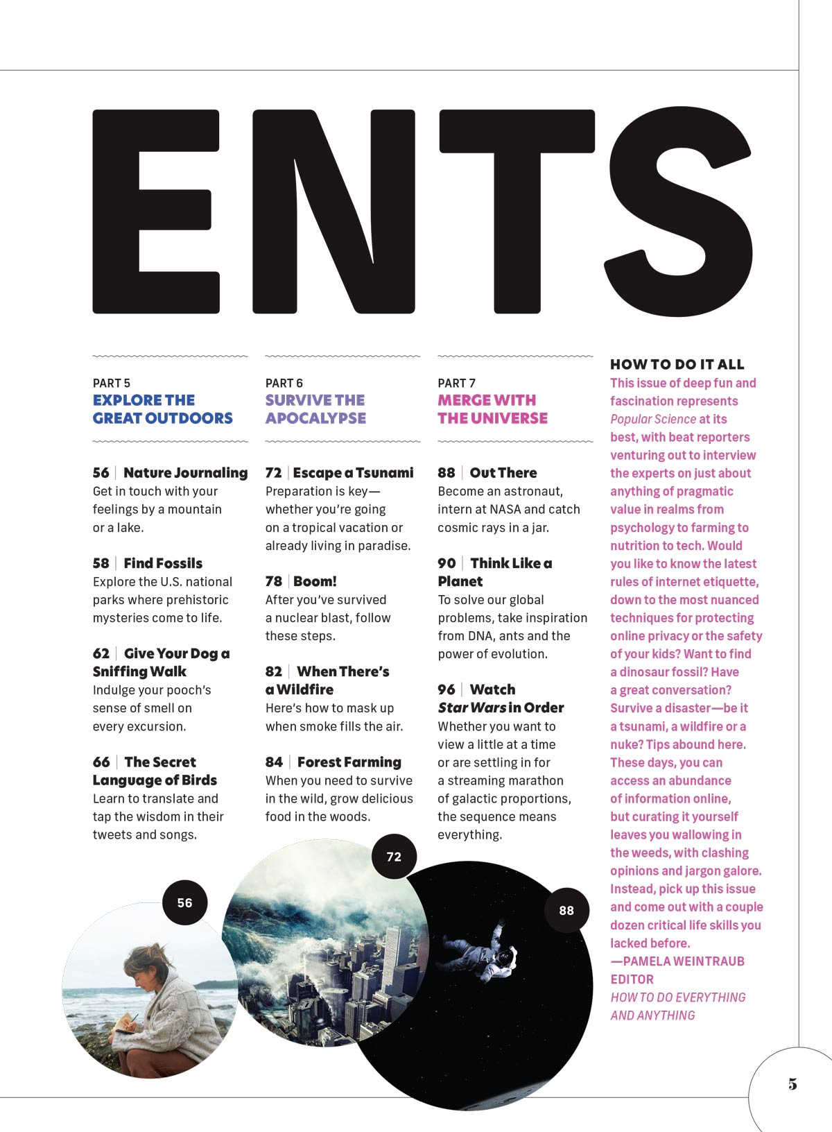 Popular Science -  How To Do Everything & Anything: Watch Star Wars In Order, Learn The Language Of Birds, Think Like A Planet, Find Dinosaur Fossils, Become An Astronaut, Escape A Tsunami & More!