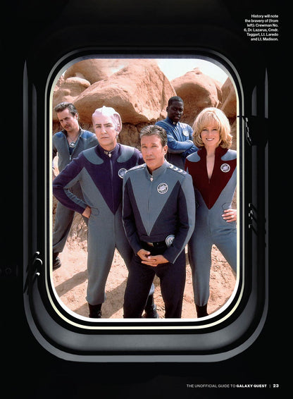 Galaxy Quest - 25th Anniversary: Meet The Cast, Where The Stars Are Now, Tim Allen, Sigourney Weaver, Alan Rickman, Tony Shalhoub, Will There Be A Sequel?, The Community, The Ultimate Fan Quiz & More!