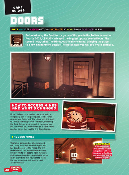 Roblox - 2025 Guide: 50+ Pages of Tips, Tricks & Secrets, Epic Updates, Expert Hints, Best Innovation Awards, Poppy Playtime: Forever, Basketball Hoops Arcade, Dress To Impress, Kung Fu Panda & More!