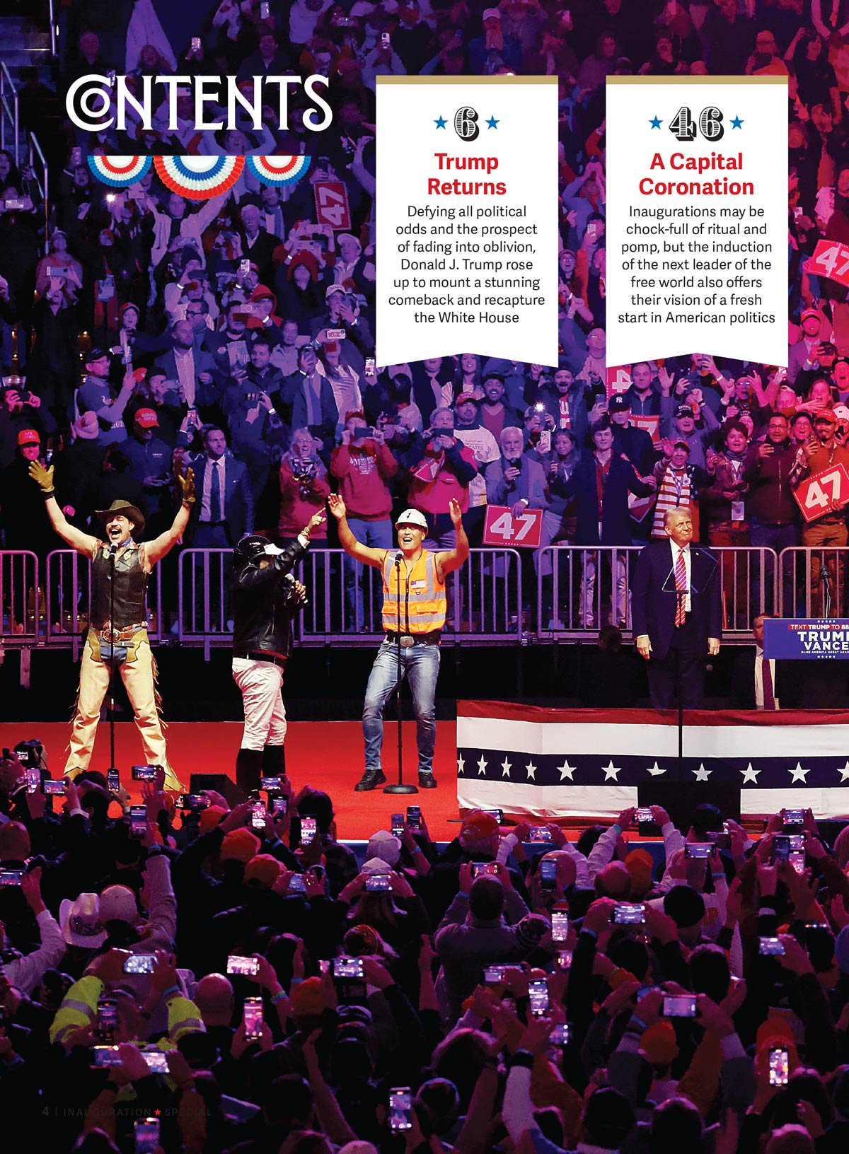 Trump's Triumph - 2025 Presidential Inauguration: Trump Returns As The 47th President, Memorable Inaugural Moments, Melania Trump, First Ladies Fashion Through The Years, A Timeless Tradition & More!